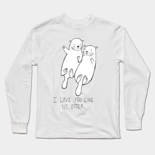 Otter Long Sleeve T-Shirt